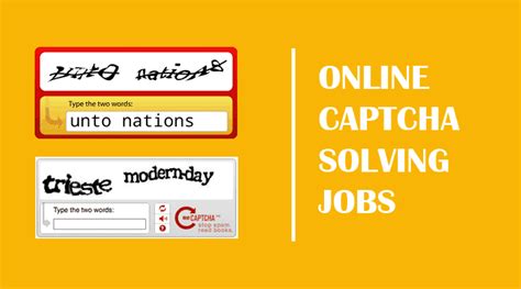 best captcha typing job